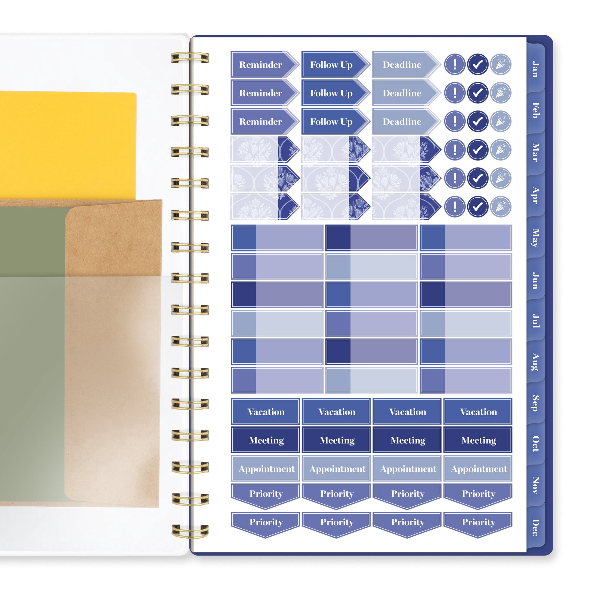 Mead Cambridge Cyane 2027 Weekly Monthly Planner Small 5 12 x 8 12 - Regular