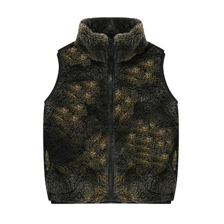 

Toddler Girl Coats Toddler Girls Boys Sleeveless Stripe Jacket Zip Up Coat Fall Warm Winter Kids Outwear Girls Coats(Size:5-6 Years)