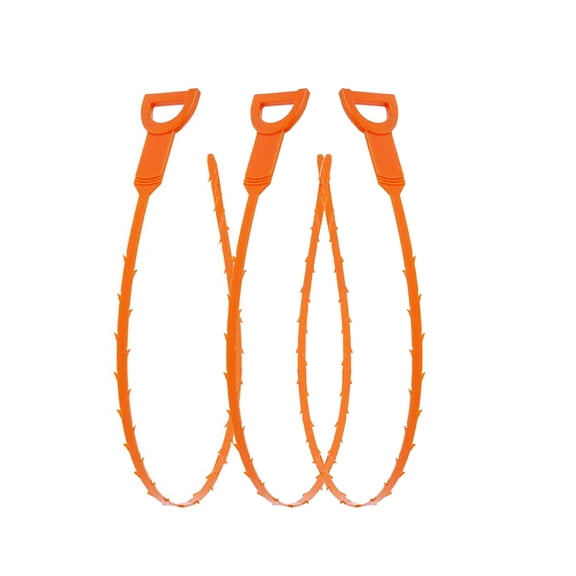Drain Snake Hair Drain Clog Remover - 3 Pack Shower Snake Sink Unclogger Tool with Exquisite Packaging