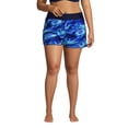 thumbnail image 3 of Lands' End Women's Plus Size 3" Quick Dry Swim Shorts with Panty, 3 of 3