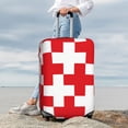 thumbnail image 7 of Fuzoiu Red Cross 1 Print Suitcase Cover,Washable Luggage Covers for Suitcase,Elastic Luggage Protector Cover,Scratch Resistant Travel Suitcase Covers-X-Large, 7 of 7