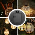 thumbnail image 6 of 3.15 inch Solar Light Replacement Top, Waterproof Round Solar Panel for Outdoor Hanging Lanterns, Extended Working Time, Black, 6 of 7