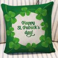 thumbnail image 1 of Jusqu'à 65 % de Rabais SMihono Coussin de Maison pour la Saint-Patrick Taie d'Oreiller Familiale Housse de Coussin, 1 of 2