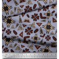 thumbnail image 3 of Soimoi Polyester Crepe Fabric Flower Artistic Decor Fabric Printed Yard 52 Inch Wide, 3 of 3