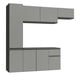 thumbnail image 4 of Cocina Integral Completa Modular Madesa Nice 220cm Gris 03, 4 of 10
