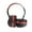 Rouge, variante sur Cache-oreilles de Sécurité de Protection Auditive Réduisant le Bruit Nrr 36 dB pour Noir