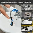 thumbnail image 5 of Luku 30Ft Drain Cleaner Machine, for 3/4In - 2In Pipes，Auto-Feed Electric Drain Auger Cable In Piano Wire with Foot Switch, Sewer Snake for Sinks, Toilets, and Floor Drains, 5 of 6