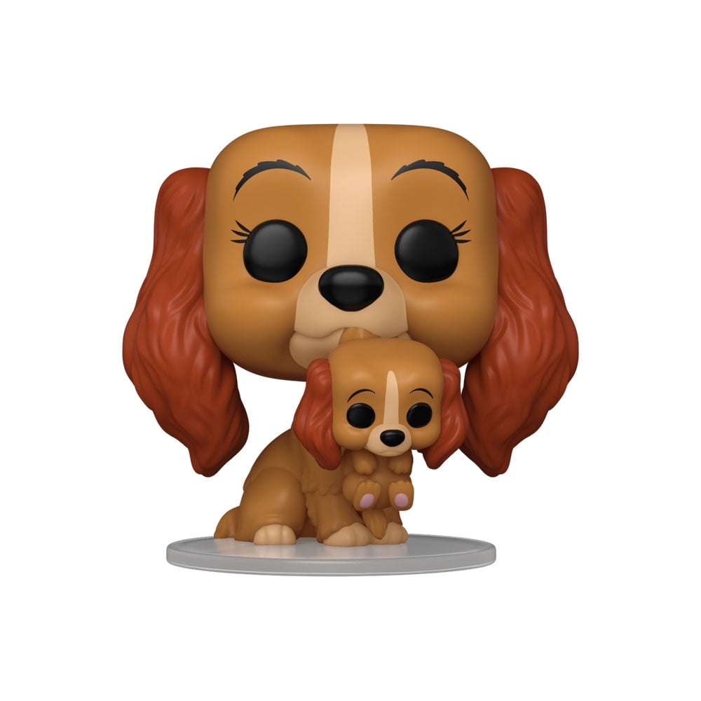 Funko Pop! Disney: Lady and the Tramp - Lady with Puppy Vinyl Figure
