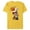 Yellow, variant on Disney and Pixar’s Inside Out 2 Toony Colors Anxiety & Fear- Short Sleeve Blended T-Shirt for Adults - Customized-Navy Heather