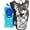 Silver, variant on Reflective Hydration Backpack, Hydration Pack - Water Backpack with 2L Hydration Bladder, Essential for Festivals - Rave Hydration Pack for Hiking, Running, Cycling, and Festivals