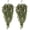 Dark Green, variant on RECUTMS Artificial Pine Branches with Pine Cones Green Plants Pine Needles DIY Accessories for Wreath Christmas and Home Garden Decoration (2 Pieces, Dark Green)