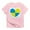 Petal Pink, variant on CafePress - I Stand With Ukraine Heart T Shirt - Infant T-Shirt