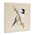 thumbnail image 2 of Stupell Industries Farmhouse Muted Watercolor Chickadee Canvas Art, 17 x 17, by Diannart, 2 of 8