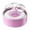 Pink, variant on Soft Powder Puff With Lid,Dustproof Empty Dispenser for Hygienic Storage,Large Empty Loose Powder Box,Delicate Dustproof Powder Puff Box for Home and Travel,For Toddler