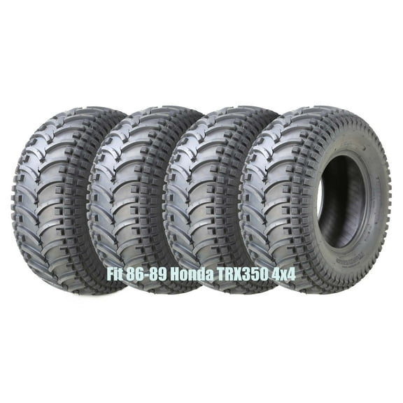Set 4 FREE COUNTRY ATV tires 24X9-11 24X9X11 4PR fit for 86-89 Honda TRX350 4x4