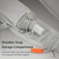 thumbnail image 4 of Hydration Backpack with Breathable Mesh and Adjustable Straps, Gray Running Vest Bag for Cycling, 4 of 11
