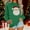 Green(New), variant on PNTUTB Women's Christmas Holiday Fashion Xmas Pattern Printed Crew Neck Long Sleeve Hoodless Pullover Sweatshirts