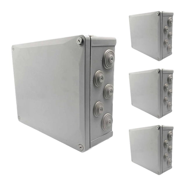 Caja Estanca Argos 4 Pzs Conos Tornillos 32.5x27.5x12 IP55 blanco