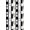 Black, Pattern 13, variant on ODIKA 4'x6' Black Ivory Geometric Elegance Washable Area Rug Dynamic Handwoven Two-Tone Pattern Design for Dorm Room, Small Living Stain Resistant Low Profile, Easy Care