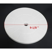 Swimming Pool Skimmer Cover Debris Canister Deck Lid 9 1/8 Inch Skimmer Valve Lid White Replacement