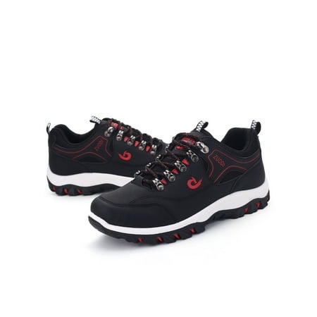 

Woobling Unisex Hiking Shoes Blade Trekking Shoe Lace Up Sneakers Climbing Trainers Breathable Athletic Sneaker Round Toe Comfortable Black 11