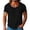 Black, variant on Men's Linen T-Shirt Short Sleeves Crew Neck Plain Fashion Designer Basic Soft Raw Edge Vacation Street Tee for Men
