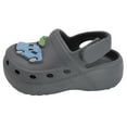 thumbnail image 3 of Hot Wheels Toddler Boys' Clogs with Adjustable Strap - Gray, Size 9, 3 of 8