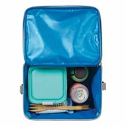 PackIt Freezable, Polycanvas Lunch Cooler Liner, 9 Can Capacity, Teal, A Practical Choice for School Lunches and Activities