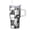 Texture-542, variant on 20oz Geometric Pattern Stainless Steel Travel Mug, Double Wall Insulated Tumbler with Handle Leak Proof Straw Lid