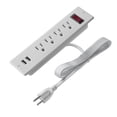thumbnail image 1 of USB Power Strip Bar Recessed Power Bar Socket Mountable Outlet Extender, 1 of 4