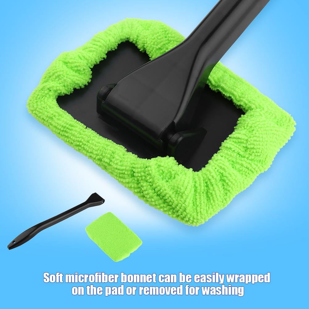 Qiilu Car Windshield Cleaning Brush Automobile Window Dust Dirt Removal