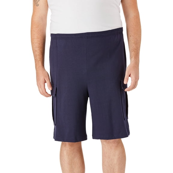 KingSize Men's Big & Tall Lightweight Jersey Cargo Shorts