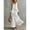 🔥 White, variant on Dianli Women's Two Piece Summer Outfit, Sleeveless Ruffle Tank Top and Maxi Skirt Set, Casual Linen Boho Beach Dress, Elegant Comfortable Vacation Wear for Relaxed Days Pink M