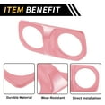 thumbnail image 4 of Unique Bargains 1 Pc Rear Air Vent Armrestbox AC Outlet Panel Cove Trim for Jeep Wrangler JL JLU 18-24 for Jeep Gladiator JT Armrest Air Vent Cover Trims ABS Pink, 4 of 6