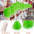 thumbnail image 3 of 15Pcs Cheerleader Dance Party Accessories,QZS Green Cheerleading Pompoms,Sports Dance Plastic PomPoms for Rooters,Cheering Squard, 3 of 6