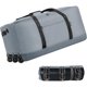 thumbnail image 1 of Bolsa de lona plegable con 3 ruedas, bolsa de viaje ligera con gran capacidad de carga, bolsa de lona rodante con correa para el hombro para viajes, camping, 1 of 4