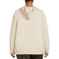 thumbnail image 3 of Terra & Sky Women's Plus Size Fleece Zip Up Hoodie, 3 of 5