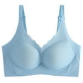 thumbnail image 3 of Clearance Sale 2025 Bra Women Clearance Back Button Shaping Cup Adjustable Shoulder Strap Large Size Underwire Bra, 3 of 4