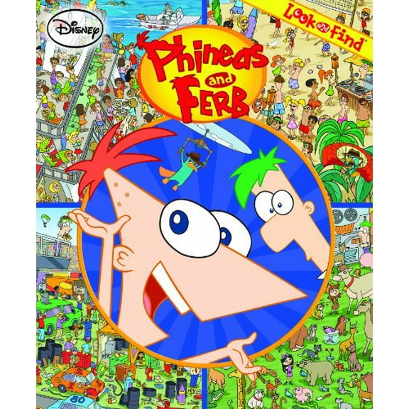 Pre-Owned Look and Find: Phineas and Ferb (Hardcover) 1450811035 9781450811033
