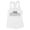 White, variant on Skyline Monaco Tank Top Fitted Racerback Women's Large White