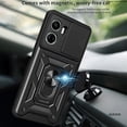 thumbnail image 4 of Funda protectora a prueba de golpes para Honor 90 Lite, carcasa con soporte de anillo para lente de cámara deslizante, X7B, X8B, X9B, 90 Lite, 4 of 5
