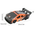 thumbnail image 7 of Drift 2.4GHz Remote Control Drift Car 1:24 30KM/H High Speed Drift Remote Controlled 4WD Vehicle With Front Lights Bottom Lights Tail Wing Lights Replaceable Wheels, 7 of 7
