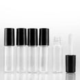 thumbnail image 2 of 5 piezas de tubos de brillo de vacíos 2 ml de bálsamo labial recargables Mini lápiz labial de plástico Envase de muestras cosméticas c shamjiam Varita de tubos de brillo de labios vacío, 2 of 6
