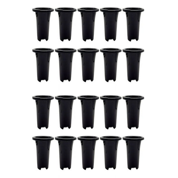 20 Macetas de Plástico para Vivero de Plantas Profundas, Macetas Gruesas y Estables para Árboles Altos, Macetas Reutilizables para Plantas de Semillero Altas, Profundas