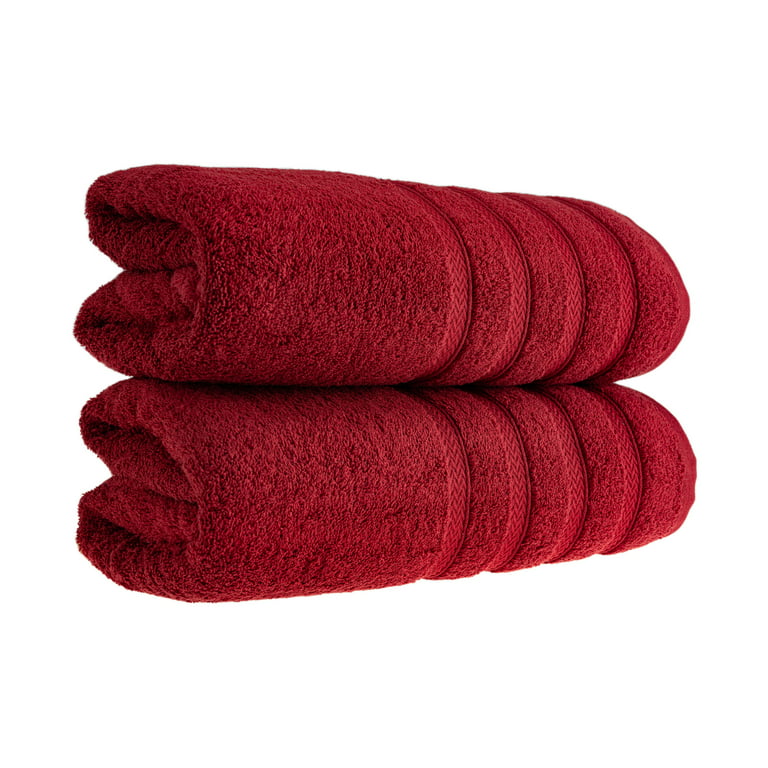 HALLEY Decorative Bath Towels Set, 4 Piece - Turkish Towel Set