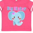 thumbnail image 4 of Inktastic Big Sister Elephant Girls Toddler T-Shirt, 4 of 5