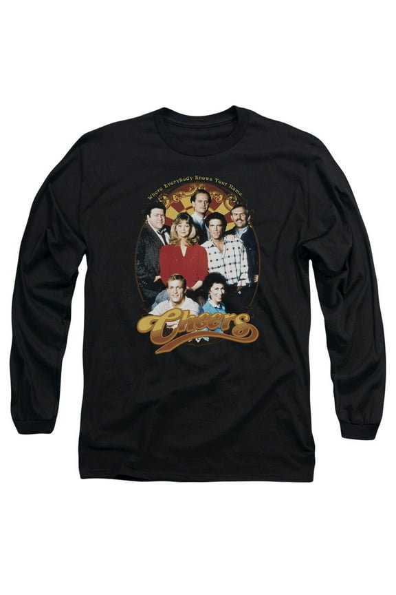 Cheers - Group Shot - Long Sleeve Shirt - Large