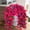 Hot Pink B, variant on Artificial Bougainvillea Wall Hanging - Silk Flower Ceiling Decorations for Wedding Hall, Faux Flower Vine with Rattan for Hanging Baskets Home Garden