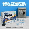 thumbnail image 3 of Ultra Fresh Platinum 6X Laundry Detergent Sheets, Fragrance & Dye Free, 2 Pack, 3 of 7