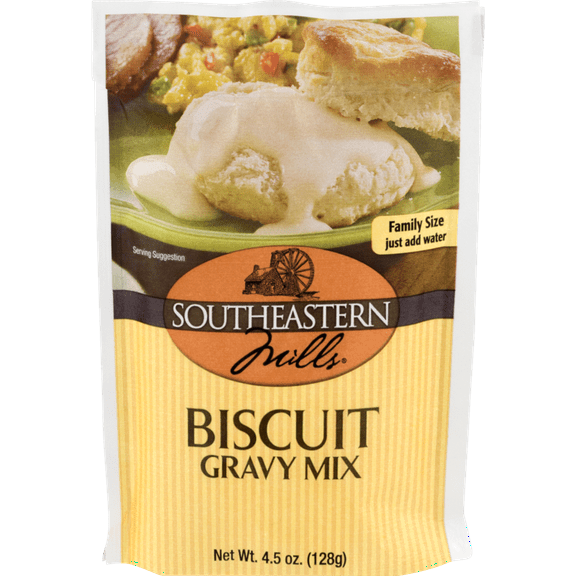 Southeastern Mills Biscuit Gravy Mix- 4.5 oz. Packages (3 Packets)